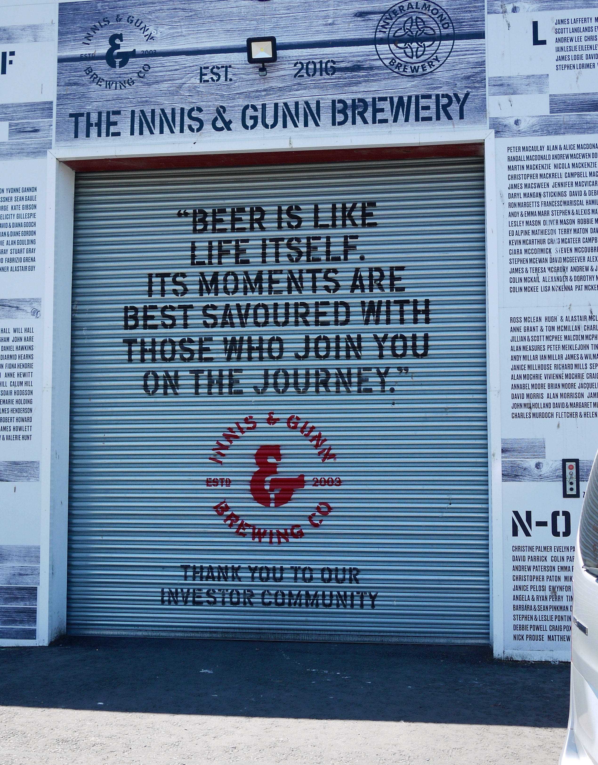 Innis&Gunn, öl, craft beer, brewing, bryggeri